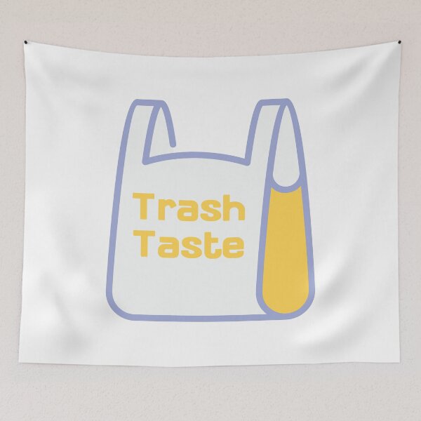 Item preview, TRASH TASTE -  Garbage Bag (yellow) designed and sold by dkdk-kdk.