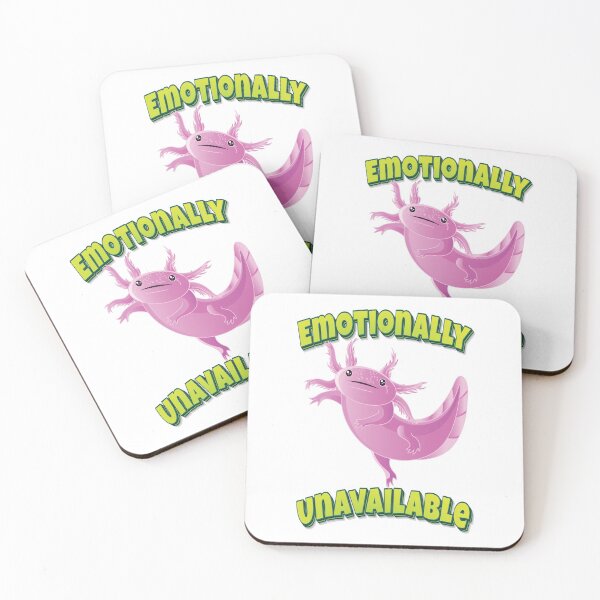 Item preview, Emotionally Unavailable Axolotl designed and sold by ProjectX23.