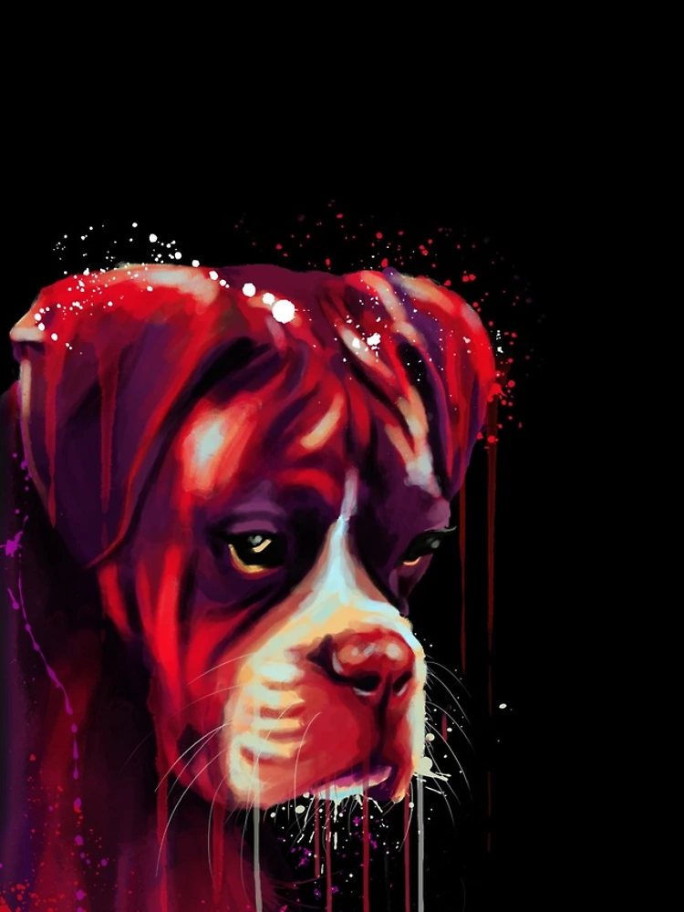 Thumbnail 4 of 4, iPhone Case, Boxer Dog Hand Drawn designed and sold by RMA-Graphics.