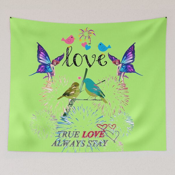 Item preview, Design for Fairy with Fireworks and love bird. designed and sold by taherismail.