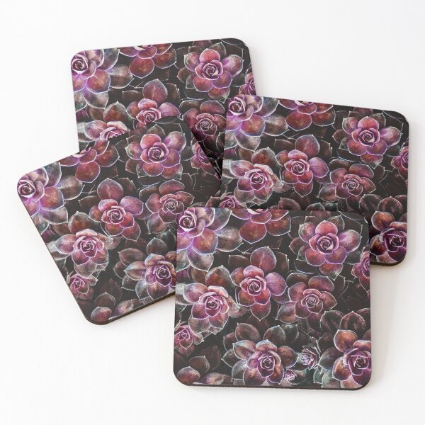 Item preview, Vibrant Pink and Magenta Colourful Succulent designed and sold by JulieSouster.