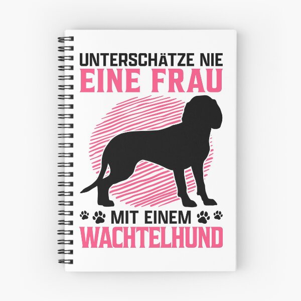 Item preview, Woman with German Wachtelhund hunting dog designed and sold by madgrfx.