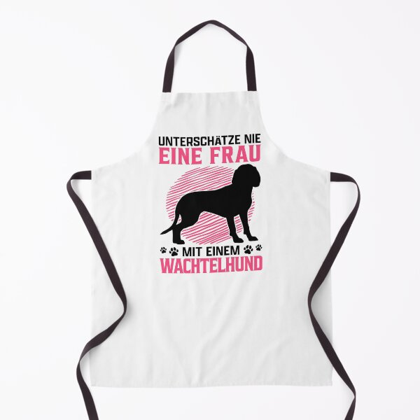 Item preview, Woman with German Wachtelhund hunting dog designed and sold by madgrfx.
