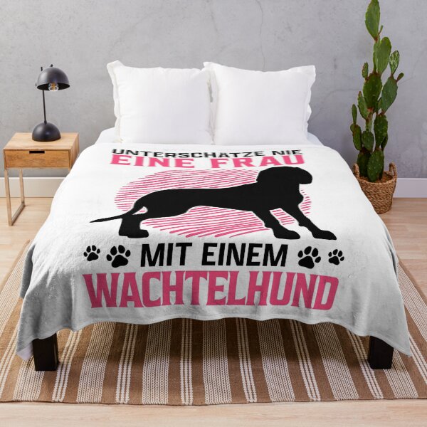 Item preview, Woman with German Wachtelhund hunting dog designed and sold by madgrfx.