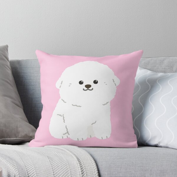 Item preview, Sitting Bischon Frise - flat colored version- designed and sold by You Store.