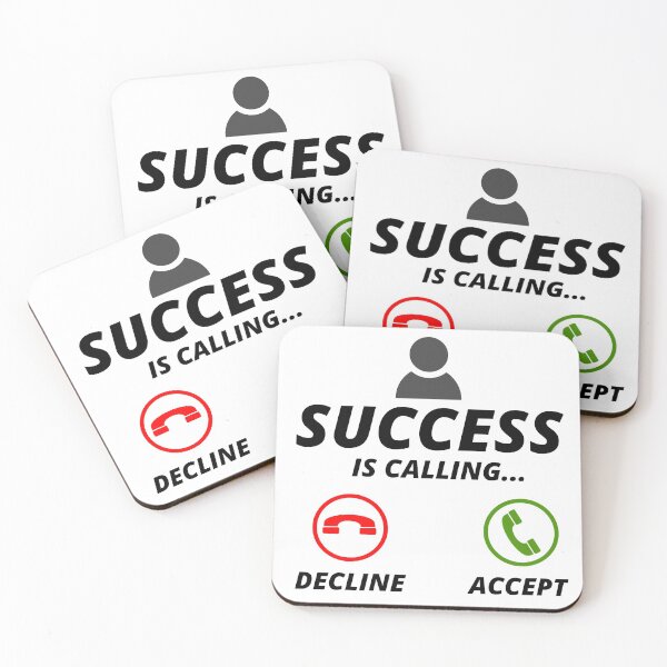 Item preview, success is calling accept designed and sold by InsaneCorner.