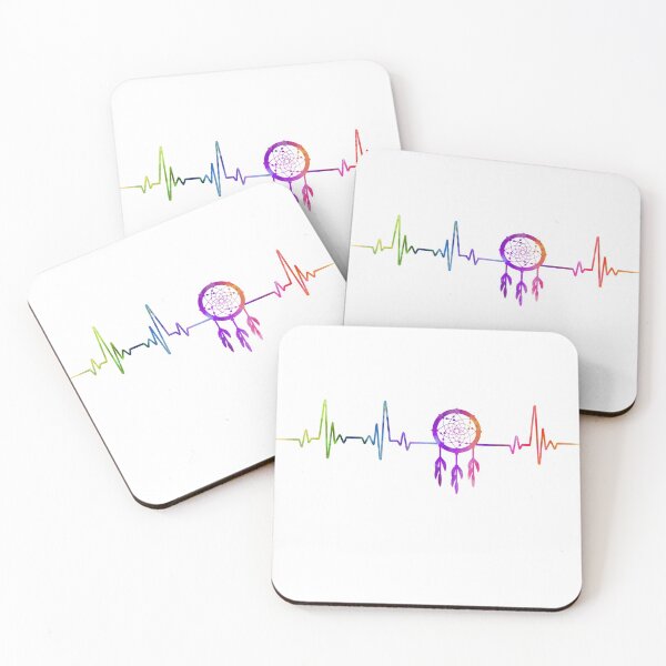 Item preview, Native american heartbeat watercolor designed and sold by loves789.
