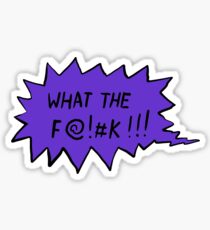 WD_WTF Sticker