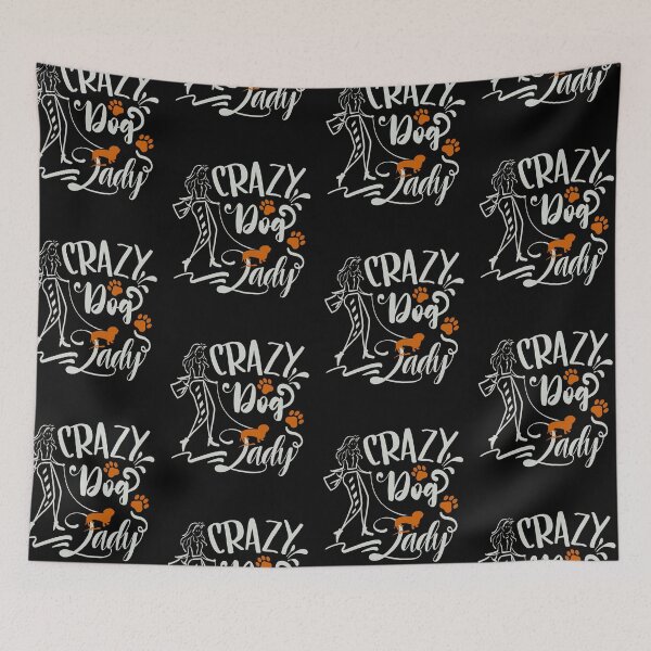 Item preview, Crazy Dog Lady designed and sold by FOX1999-Design.