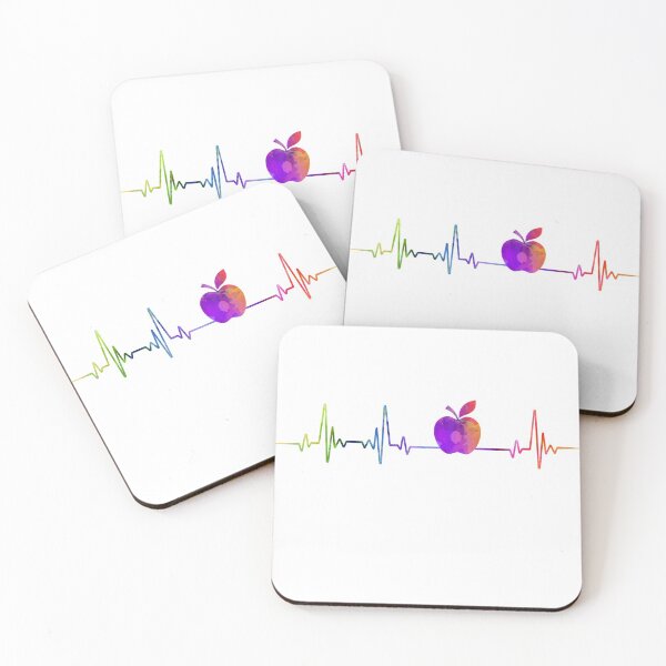 Item preview, Teacher heartbeat watercolor, Teacher watercolor, Teacher heartbeat  designed and sold by loves789.