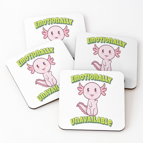 Item preview, Emotionally Unavailable Axolotl designed and sold by ProjectX23.