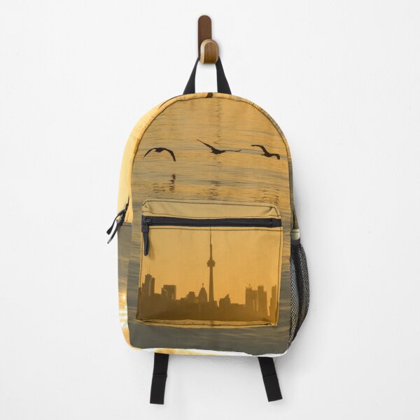 Item preview, Cormorants and Skyscrapers - Brilliant Toronto Sunrise with Urban Wildlife designed and sold by Georgia Mizuleva.
