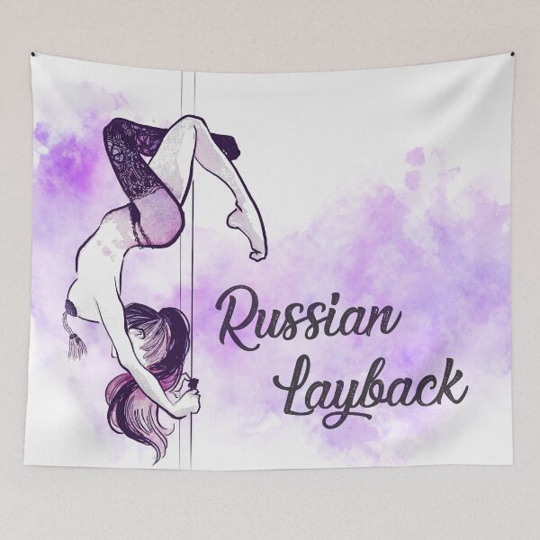 Item preview, Watercolor Exotic Pole Dancer - Russian Layback designed and sold by Leiratorii.
