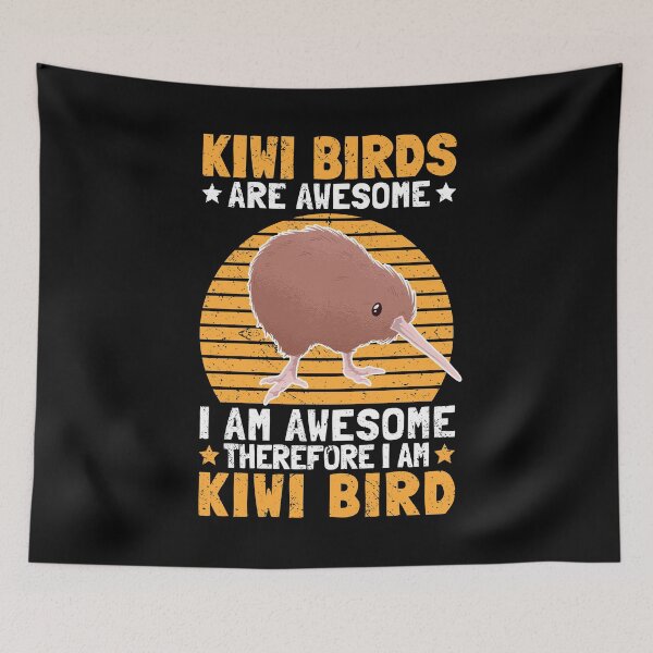 Item preview, Kiwi bird fantastic snipe bouquet New Zealand designed and sold by madgrfx.