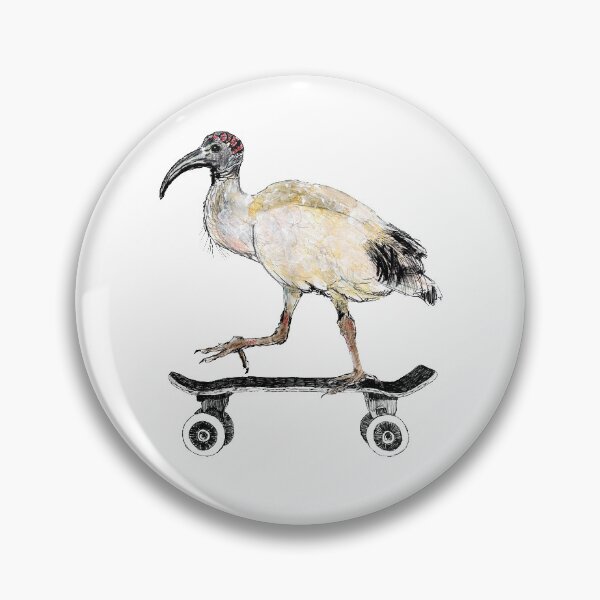 Item preview, Skateboarding Ibis - Gladys lives to skate  designed and sold by LunaticPainter.