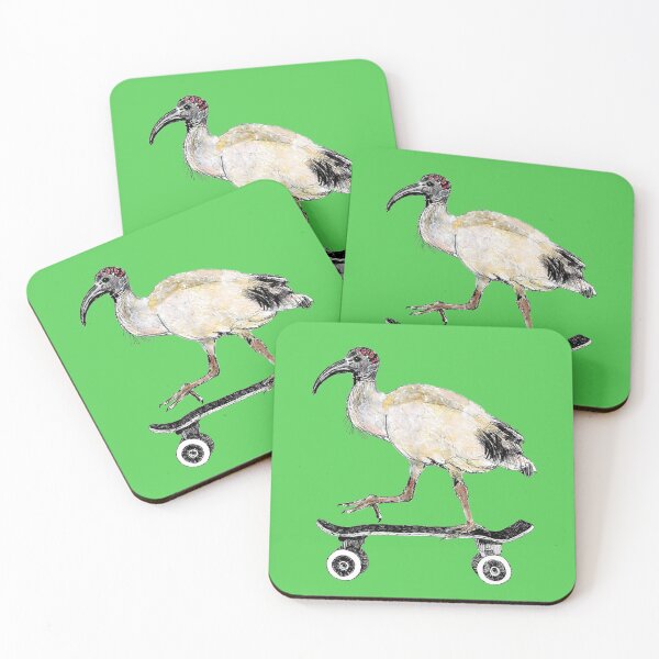 Item preview, Skateboarding Ibis - Gladys lives to skate  designed and sold by LunaticPainter.