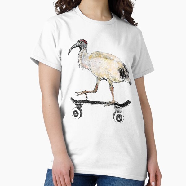 Skateboarding Ibis - Gladys lives to skate Classic T-Shirt