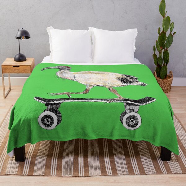 Item preview, Skateboarding Ibis - Gladys lives to skate designed and sold by LunaticPainter.