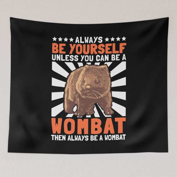 Item preview, Wombat yourself marsupial australia trip designed and sold by madgrfx.