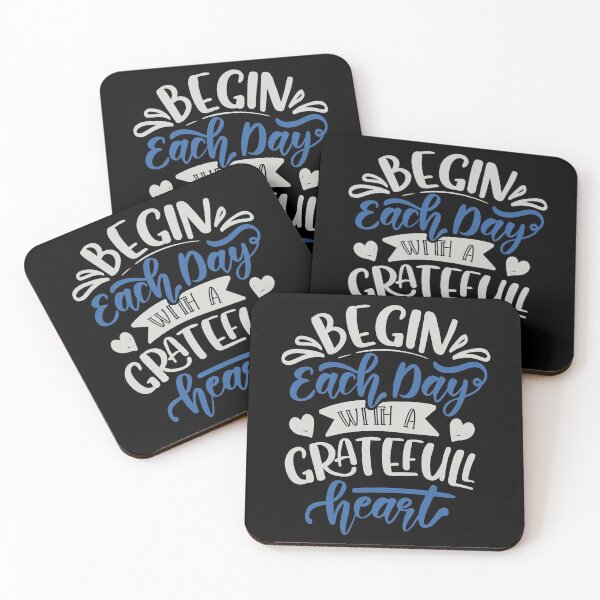 Item preview, Begin Each Day With A Grateful Heart. designed and sold by FOX1999-Design.
