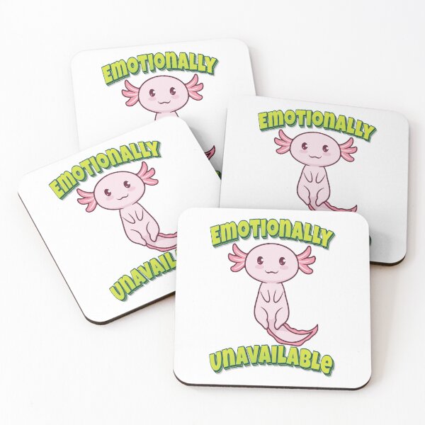 Item preview, Emotionally Unavailable Axolotl designed and sold by ProjectX23.