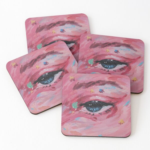 Item preview, Pink eye painting aesthetic designed and sold by missmarilee.