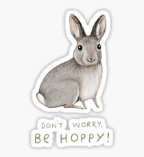 Don't Worry, Be Hoppy! Sticker