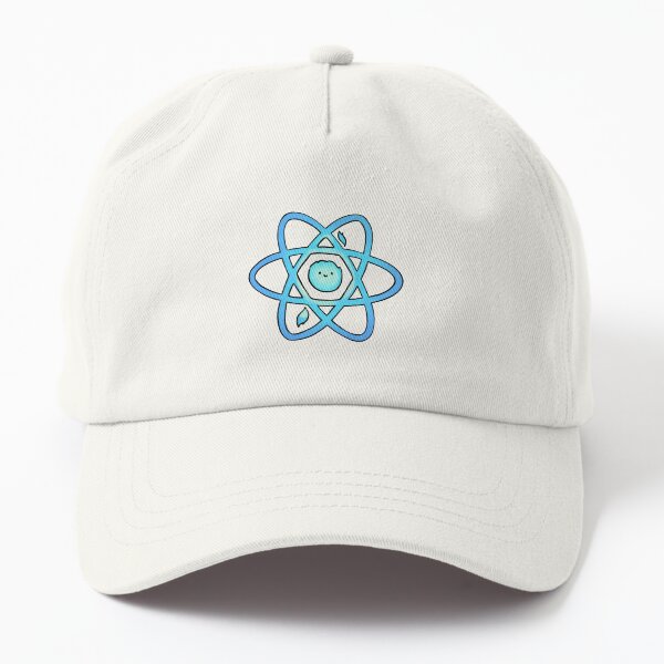 Aperçu de l'œuvre React Javascript JS Developer Happy State Components Atom Stickers pour ordinateur portable ou skateboard pour les codeurs créée et vendue par ShelliesWorld.