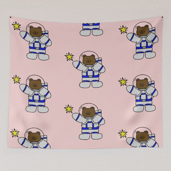 Item preview, The Cosmonaut Cute Bear designed and sold by VADIMproducts.