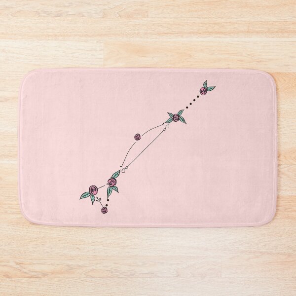 Item preview, Dorado (Dolphinfish) Constellation Roses and Hearts Doodle designed and sold by EndlessDoodles.