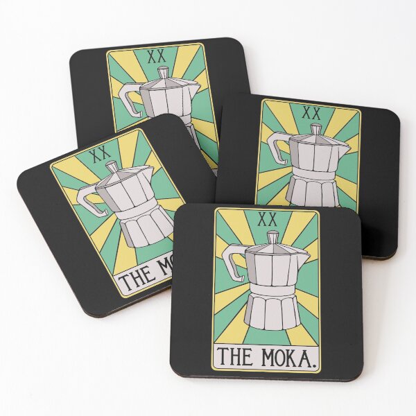 Item preview, The Moka - Coffee Tarot Card designed and sold by isstgeschichte.