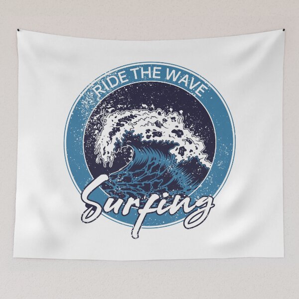 Item preview, Ride The Wave - Surfing designed and sold by Vector Scout Lab.