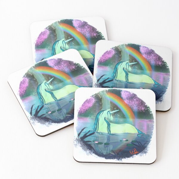 Item preview, Unicorn in water  designed and sold by Azuenchik.
