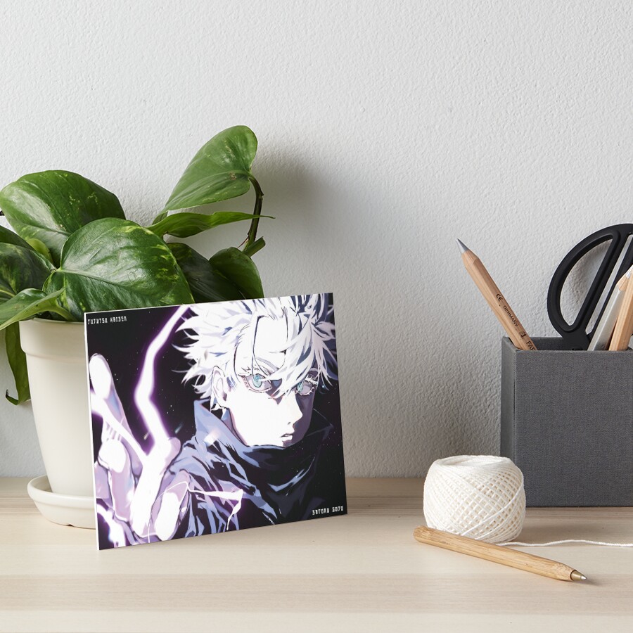 Anime Satoru Gojo Horizontal Fan Art Jujutsu Kaisen Fan Art Poster