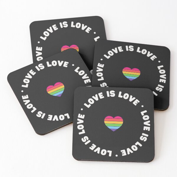 Item preview, Love is Love. Pride. Rainbow. designed and sold by 2-Of-A-Kind.