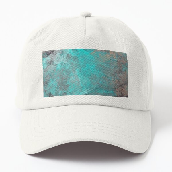 Iron Green Tie Dye Art Dad Hat