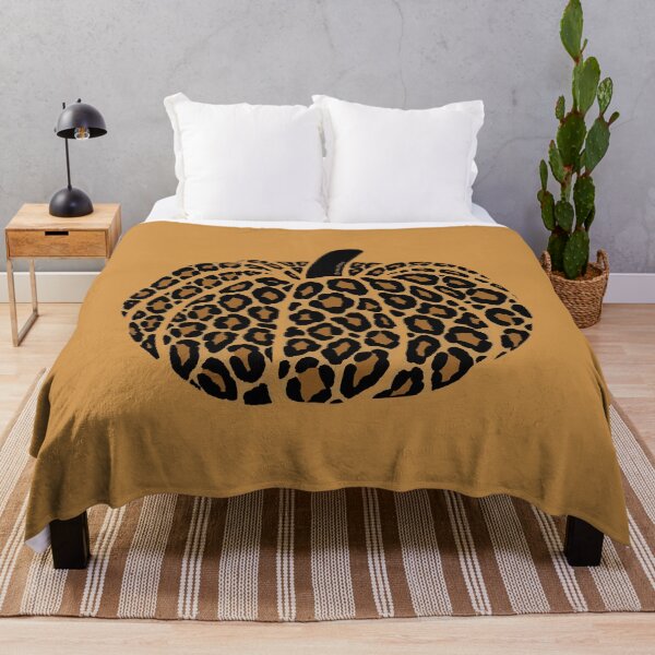 Item preview, Cute Leopard Print Pumpkin in Caramel Palette designed and sold by CircusCreative.