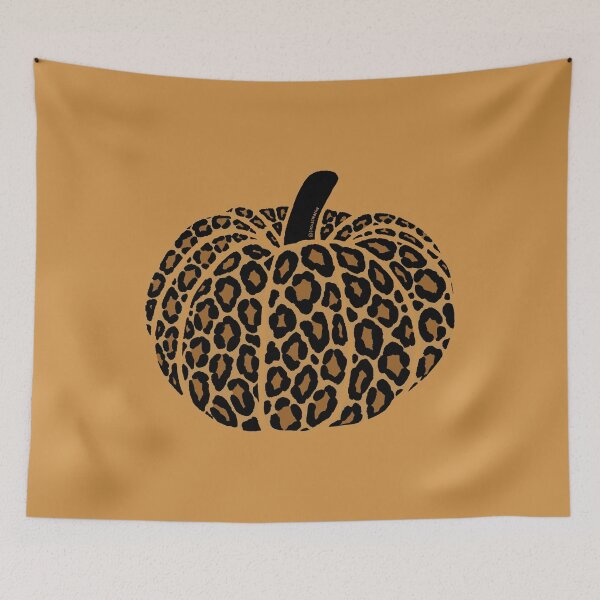Item preview, Cute Leopard Print Pumpkin in Caramel Palette designed and sold by CircusCreative.