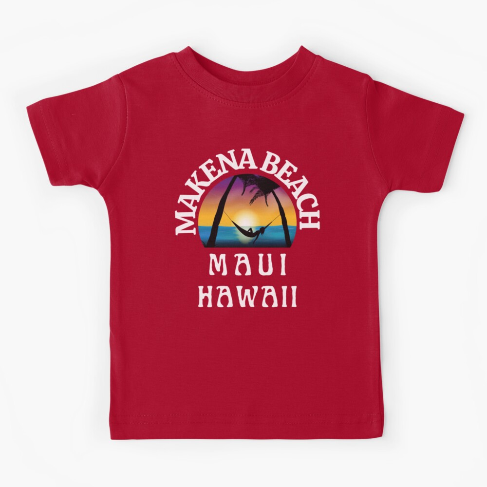 Makena Beach Maui Kids T-Shirt for Sale by JosephTHooper