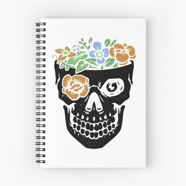 Item preview, Floral Skull - Floral Skull Halloween designed and sold by FirstTouch.