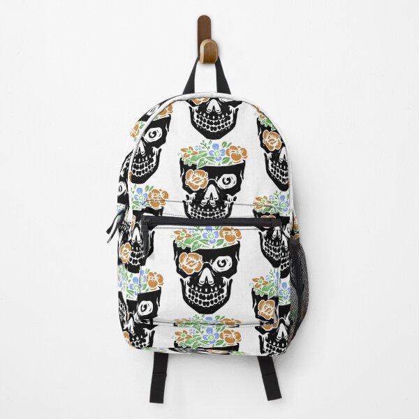 Item preview, Floral Skull - Floral Skull Halloween designed and sold by FirstTouch.