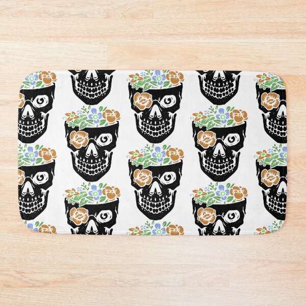 Item preview, Floral Skull - Floral Skull Halloween designed and sold by FirstTouch.