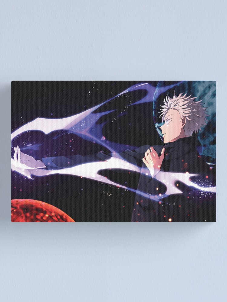 Anime Satoru Gojo Horizontal Fan Art Jujutsu Kaisen Fan Art Poster