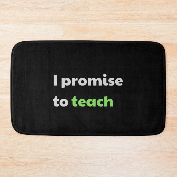 Item preview, I Promise To Teach designed and sold by PrimeDesignShop.