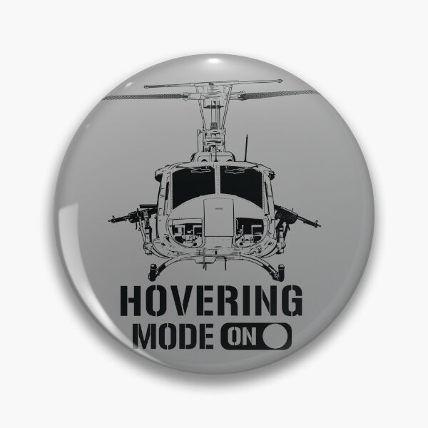 Item preview, UH-1 HUEY Helicopter Hovering -Mode On Helicopter Military designed and sold by ARTsPlural.
