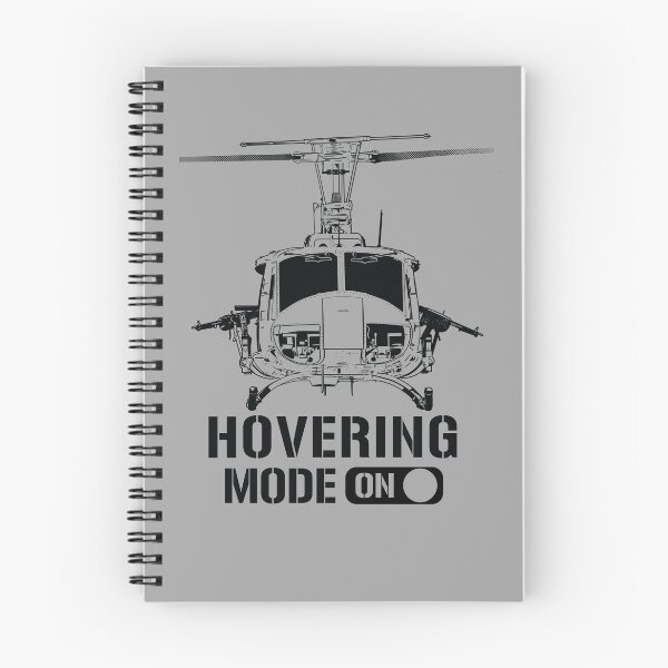 Item preview, UH-1 HUEY Helicopter Hovering -Mode On Helicopter Military designed and sold by ARTsPlural.