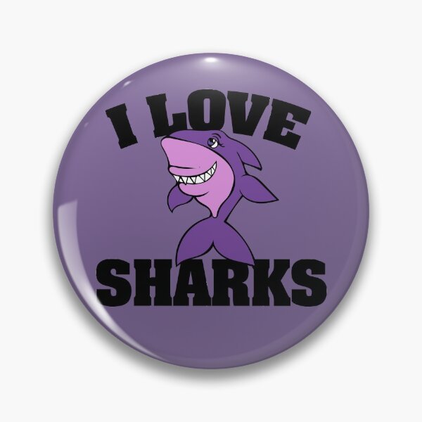 Item preview, I love sharks designed and sold by FrictionMaxxing.