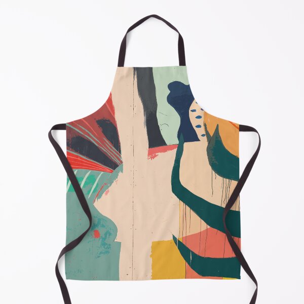 Item preview, Elegant Pretty Dresses In A Vibrant Colorful Abstract Leaf Pattern designed and sold by Mompreneur and Daughter.