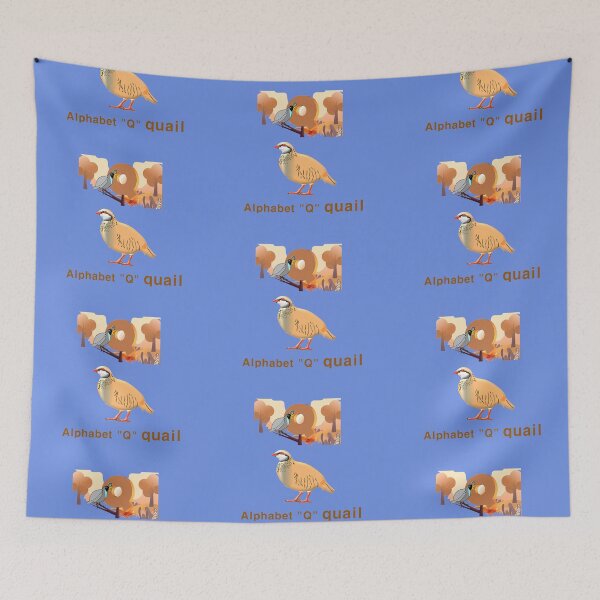 Item preview, Alphabet study "Q" quail designed and sold by mostheristore.