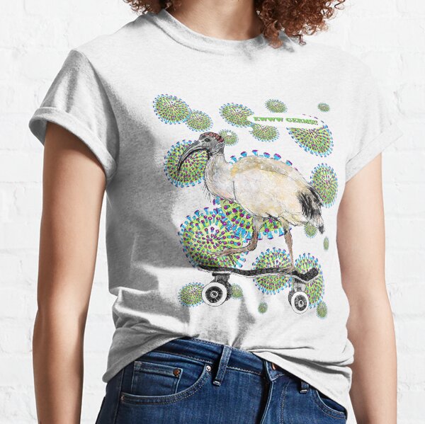 EWWWW GERMS -Skateboarding Ibis - AKA Bin Chicken Classic T-Shirt